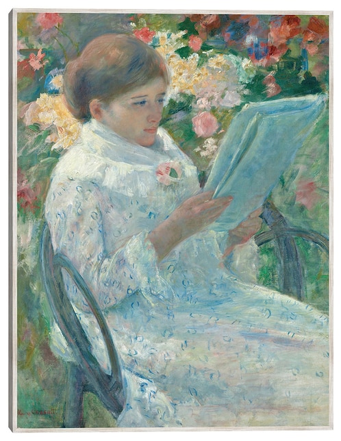Cuadro decorativo En Un Balcón (1878-79) técnica mixta Cuadros Jr Retratos
