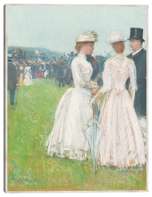 Cuadro decorativo Au Grand Prix de Paris (En El Gran Premio de París), 1887 técnica mixta Gente 1