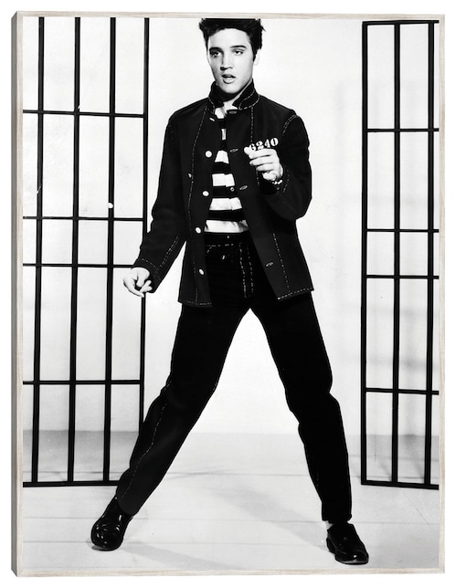 Cuadro decorativo Elvis Presley En Jailhouse Rock técnica mixta Música 1