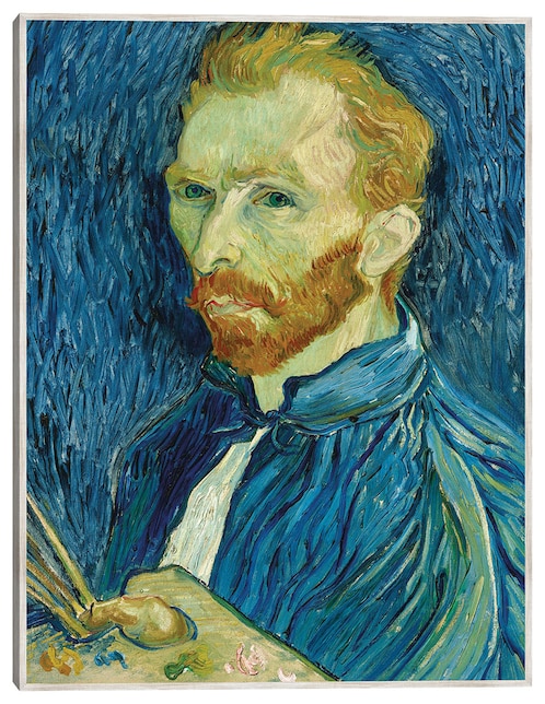 Cuadro decorativo Autorretrato 1889 técnica mixta Retratos 1
