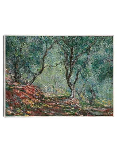 Cuadro decorativo Bosque De Oliviers En El Jardín Moreno (1884) técnica mixta Campos 1