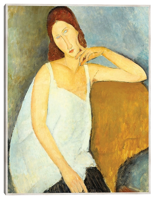Cuadro decorativo Jeanne Hébuterne (1898-1920) Arte Mural técnica mixta Retratos 1