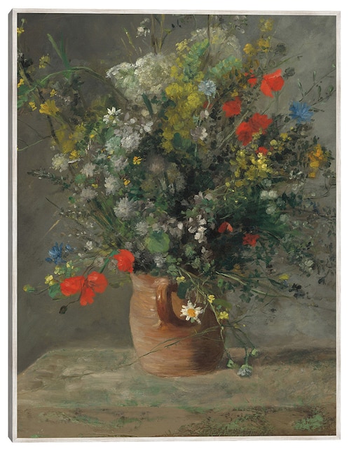 Cuadro decorativo Flores En Un Florero técnica mixta Macetas 1
