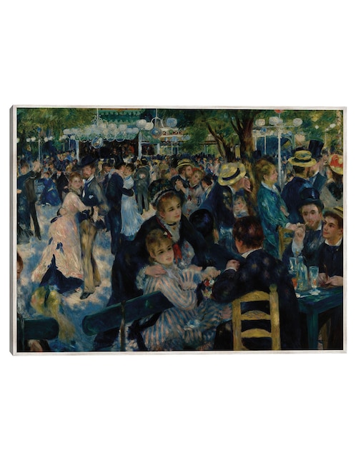 Cuadro decorativo Danza En Le Moulin De La Galette (1876) técnica mixta Danza 1