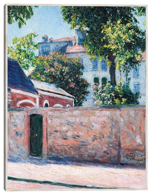 Cuadro decorativo Casas De Argenteuil (1883) técnica mixta Retratos 1