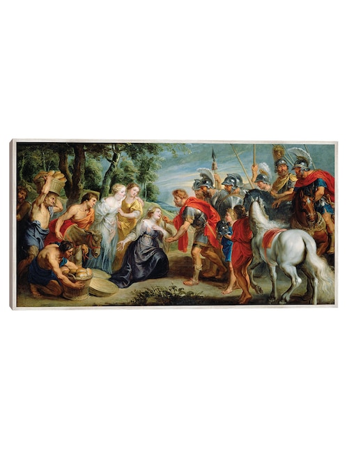Cuadro decorativo David Conoció A Abigail (Alrededor De La Década De 1620) técnica mixta Figuras Celestiales 1