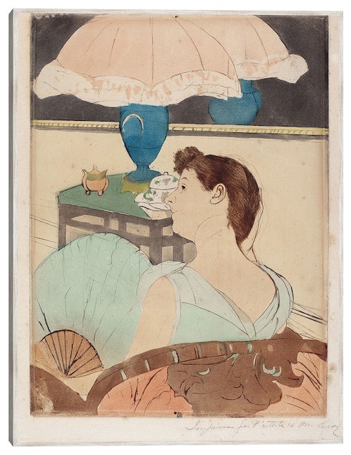 Cuadro decorativo La Lámpara (1890-1891) técnica mixta Cuadros Jr Retratos