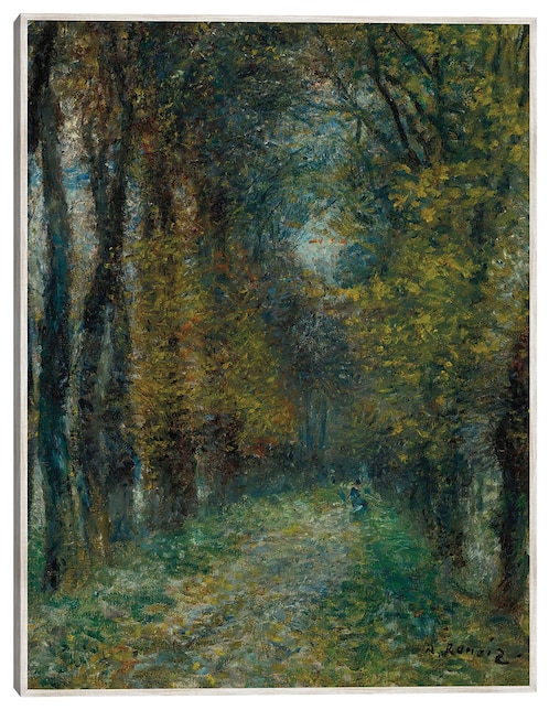 Cuadro decorativo El Callejón Cubierto (1872) técnica mixta Bosques 1