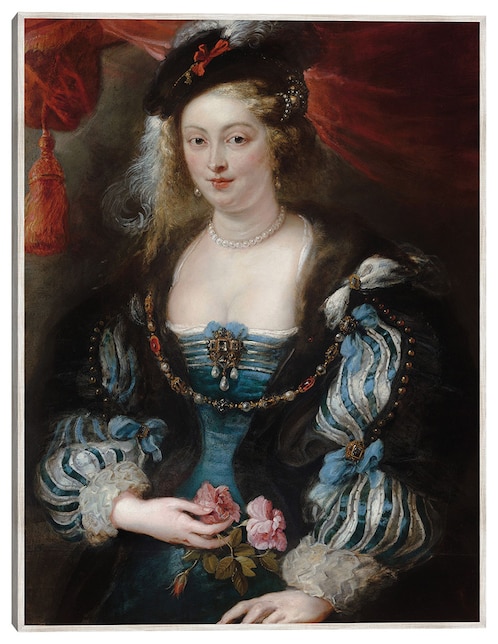 Cuadro decorativo Retrato De Una Mujer Joven (1620 - 1630) técnica mixta Retratos 1
