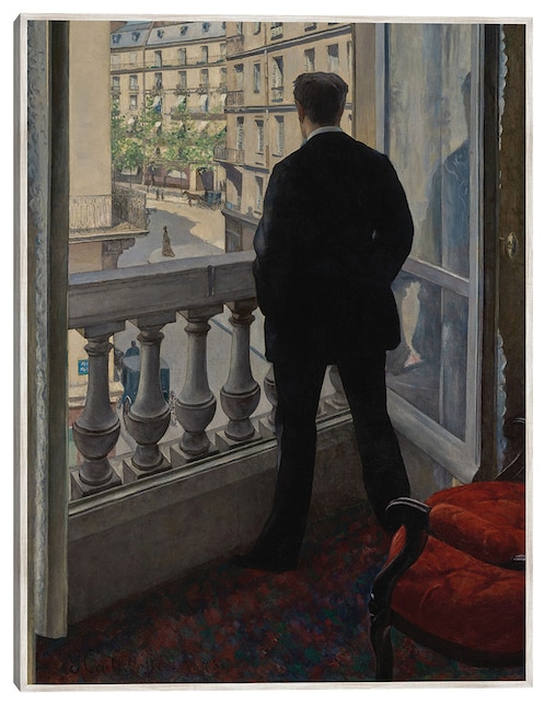 Cuadro decorativo Joven En Su Ventana (1876) técnica mixta Cuadros Jr Retratos