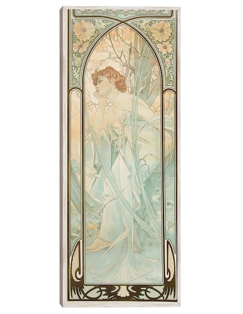 Cuadro decorativo Ensueño Nocturno, De Times Of Day (1899) técnica mixta Gente 1