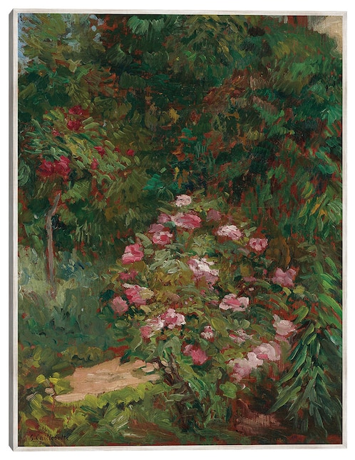 Cuadro decorativo Jardín De Flores (1884) técnica mixta Cuadros Jr Inspiración