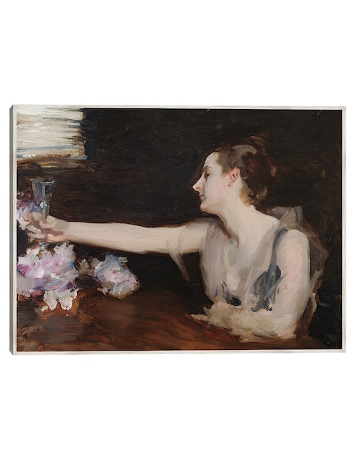 Cuadro decorativo Madame Gautreau Brindando (1882-1883) técnica mixta Retratos 1