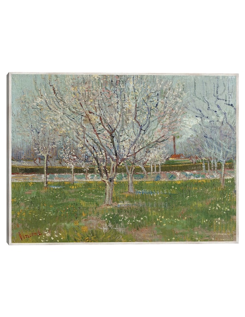 Cuadro decorativo Huerto En Flor (Ciruelos) técnica mixta Campos 1
