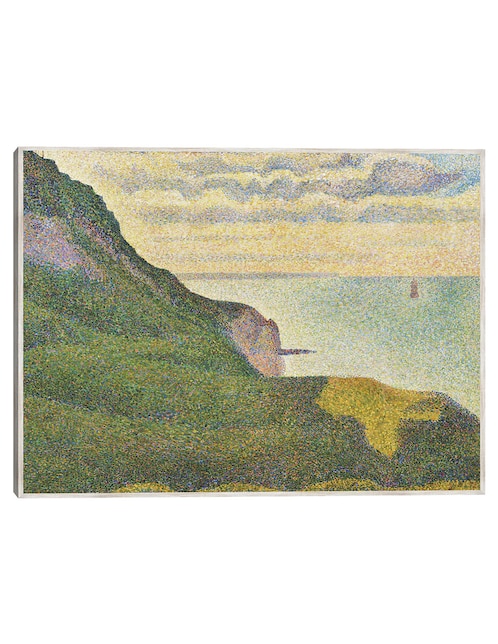 Cuadro decorativo Paisaje Marino En Port-En-Bessin, Normandía (1888) técnica mixta Verano 1