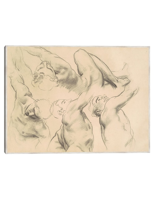 Cuadro decorativo Estudios Para El Cielo y El Infierno (1903-1916) técnica mixta Bocetos 1