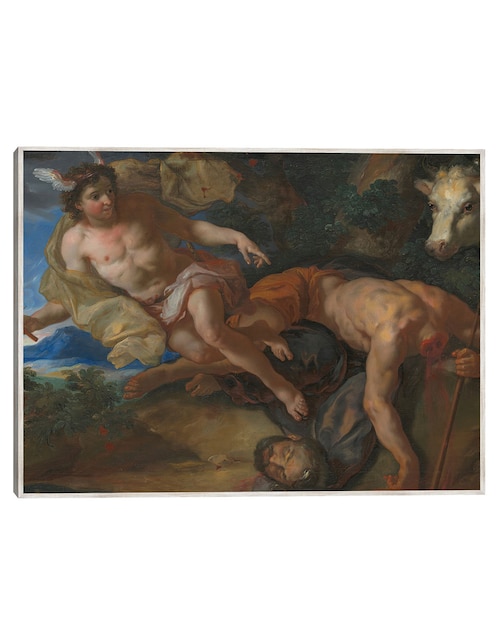 Cuadro decorativo Mercurio Rescata Al Io Disfrazado Después De Decapitar A Argus (C. 1690-95) técnica mixta Cuadros Jr Gente