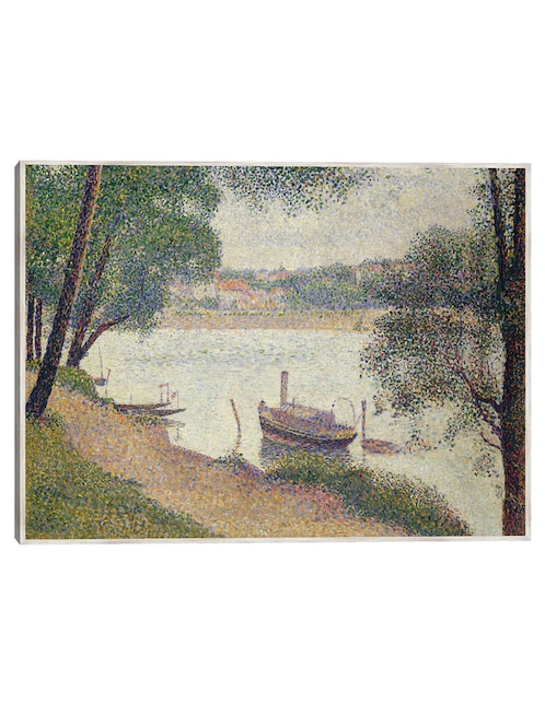 Cuadro decorativo Tiempo Gris, Grande Jatte (Hacia 1886-1888) técnica mixta Lagos 1