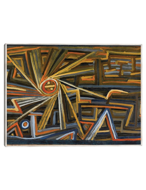 Cuadro decorativo Strahlung y Rotación (1924) técnica mixta Cuadros Jr Colores