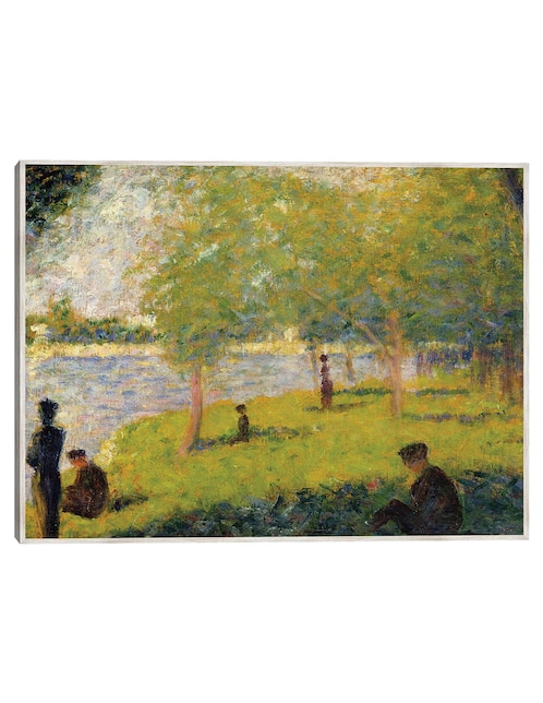 Cuadro decorativo Estudiar Para Un Domingo En La Grande Jatte (1884) técnica mixta Lagos 1