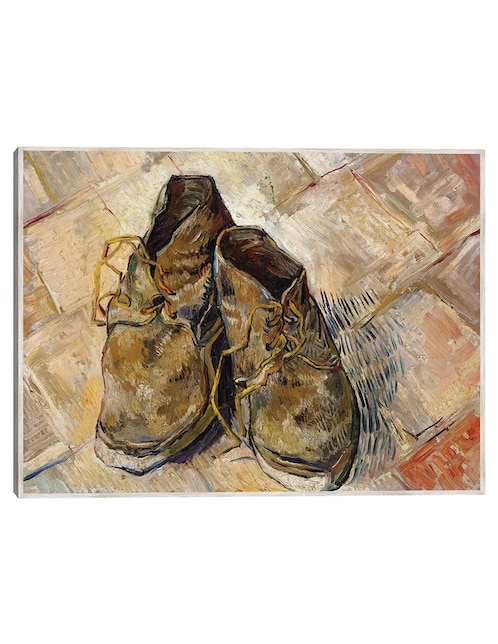 Cuadro decorativo Zapatos (1888) técnica mixta Objetos 1