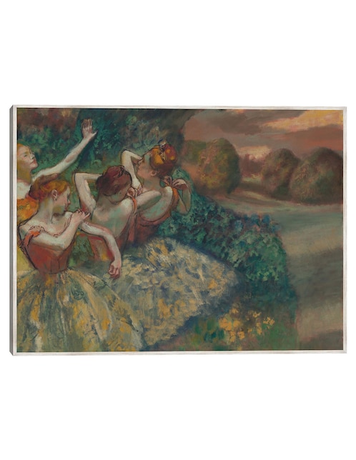 Cuadro decorativo Cuatro Bailarines (C.1899) técnica mixta Danza 1