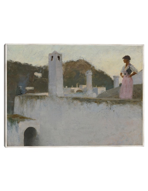 Cuadro decorativo Vista De Capri (Hacia 1878) técnica mixta Cuadros Jr Gente