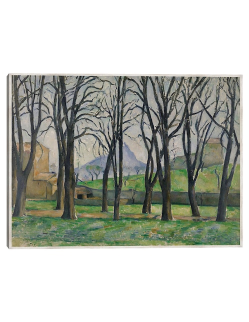 Cuadro decorativo Castaños En Jas de Bouffan (C. 1885-1886) técnica mixta Bosques 1