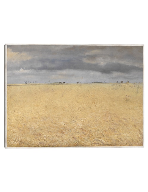 Cuadro decorativo Un Campo de Centeno Cerca de Ring Village (1887) técnica mixta Campos 1