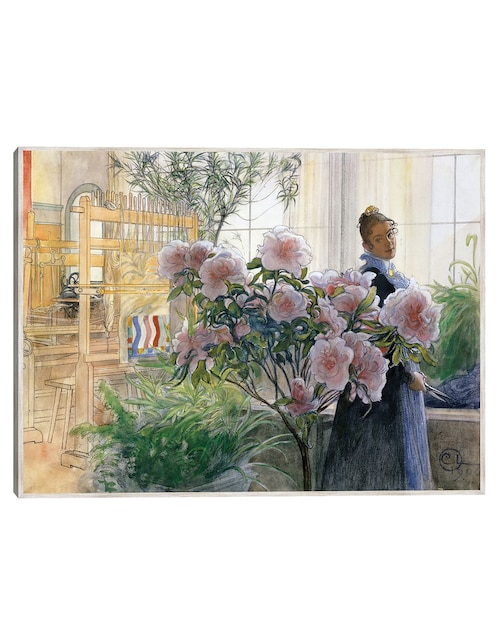 Cuadro decorativo Azalea (1906) técnica mixta Arreglo Floral 1