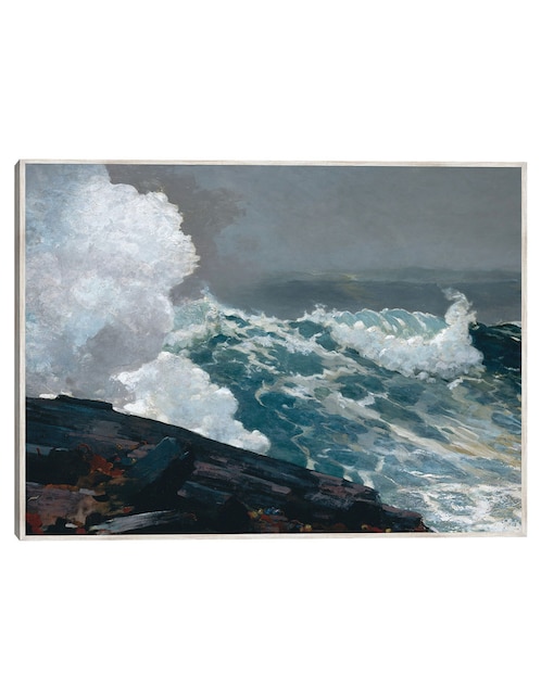 Cuadro decorativo Noreste (1895) técnica mixta Cuadros Jr Olas