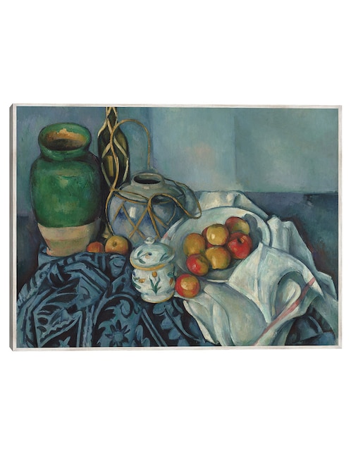 Cuadro decorativo Naturaleza Muerta con Manzanas (1893-1894) técnica mixta Obras 1
