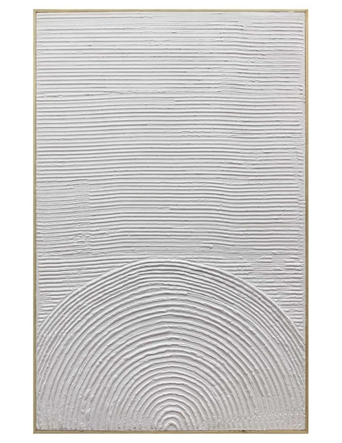 Pintura Silencio Concéntrico técnica mixta Lune Art Gallery Minimalista