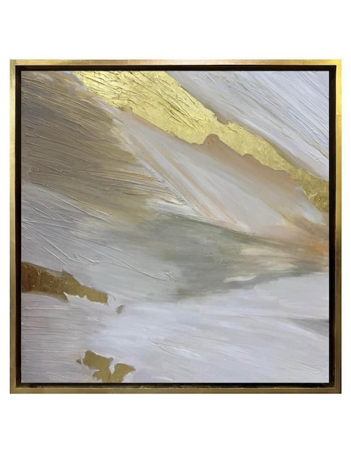 Pintura Aurum técnica acrílico Lune Art Gallery 4 vistas