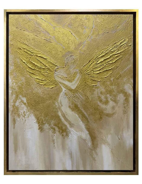 Pintura Self Protection técnica mixta Oro 1