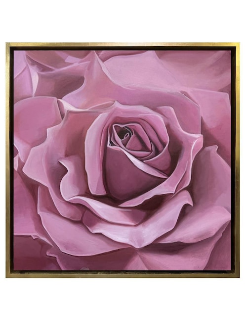 Pintura Rose Rose técnica acrílico Lune Art Gallery Florales