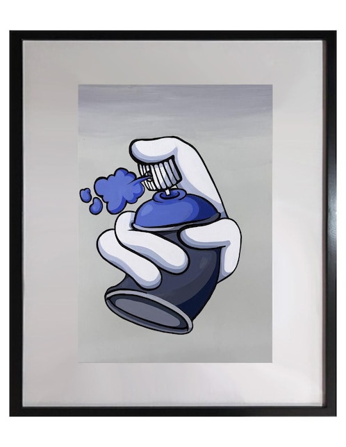 Pintura Tss técnica acrílico Lune Art Gallery Spray