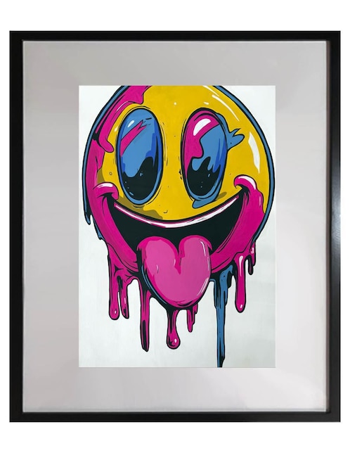Pintura Happy Happy técnica acrílico Lune Art Gallery Pop