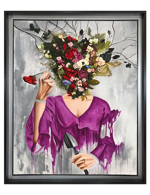 Pintura Actual Beauty I técnica óleo Lune Art Gallery