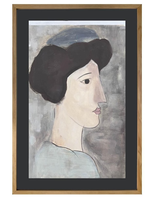 Pintura Bertha técnica acrílico Lune Art Gallery Rostros