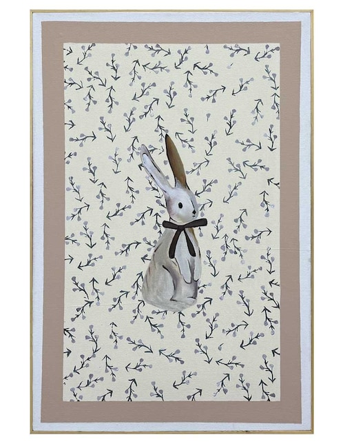 Pintura conejito técnica acrílico BabyArt 1