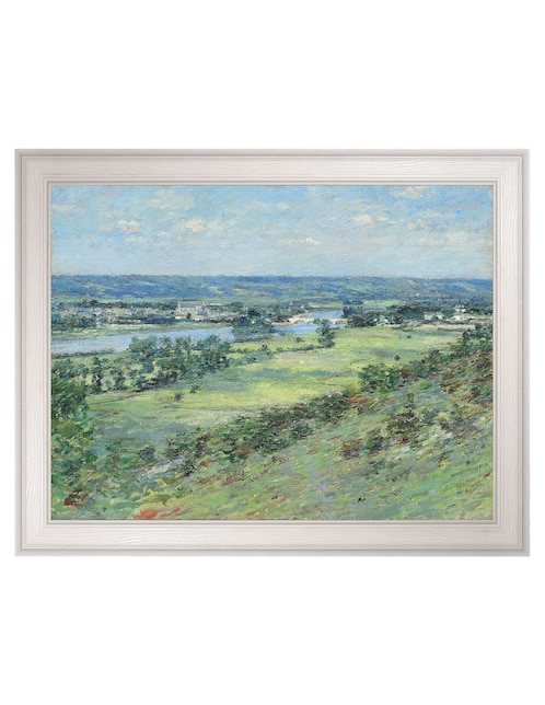 Cuadro decorativo El Valle del Sena por Theodore Robinson técnica mixta Cuadros Jr