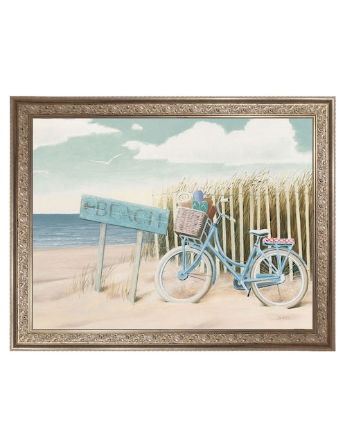 Cuadro decorativo Bicicleta playera II (recorte) de James Wiens técnica mixta Cuadros Jr