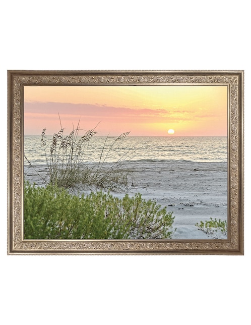 Cuadro decorativo Atardecer calmante de Mary Lou Johnson técnica mixta Cuadros Jr