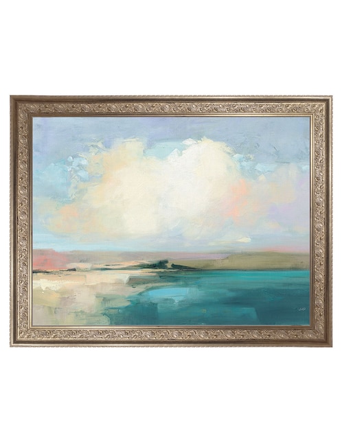Cuadro decorativo Cielo costero de Julia Purinton técnica mixta 1