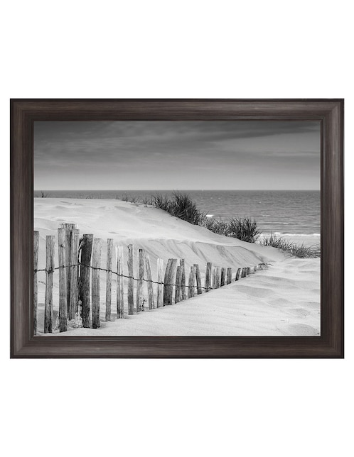 Cuadro decorativo Dunas en blanco y negro suave de DP Gallery técnica mixta 1
