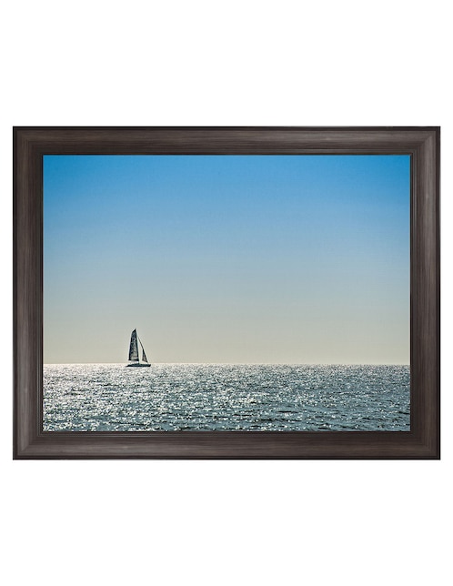 Cuadro decorativo Espíritu viajero de Mary Lou Johnson técnica mixta 1