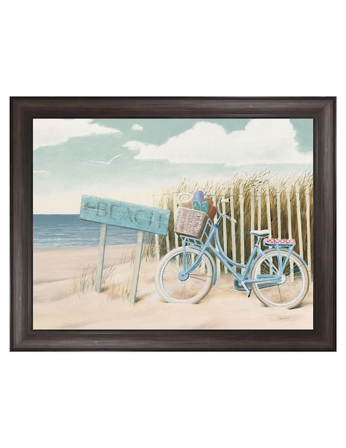 Cuadro decorativo Bicicleta playera II (recorte) de James Wiens técnica mixta 1