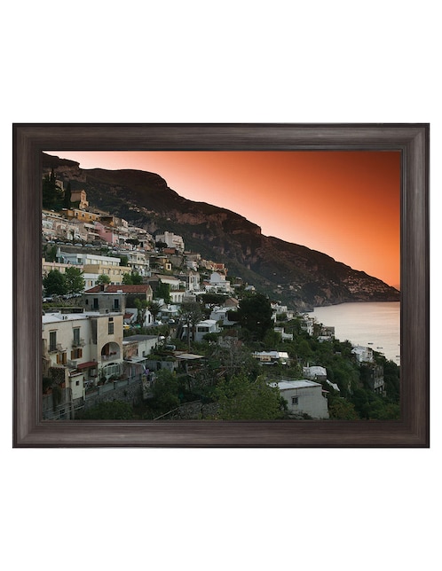 Cuadro decorativo Pueblo en la ladera de Campania de Panoramic Images técnica mixta 1