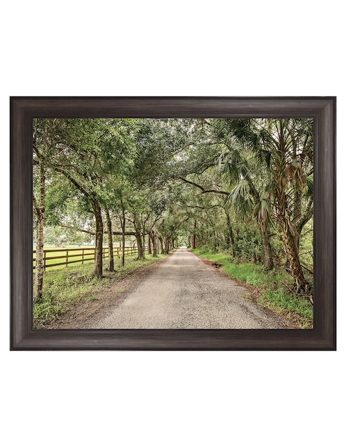 Cuadro decorativo Caminos rurales, llévame a casa de Mary Lou Johnson técnica mixta 1